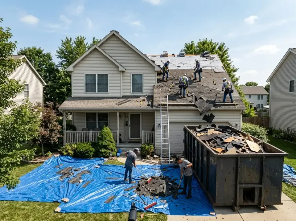 roof-replacement-debris-remova-004 — frequently asked questions, Cheapest Dumpster Rentals in Sibley, IA